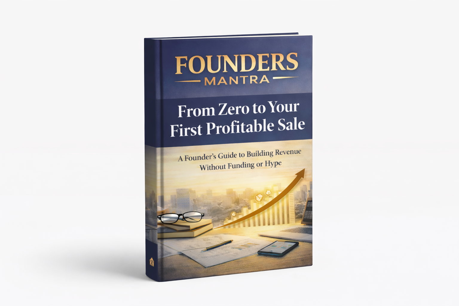 FOUNDERSMANTRA – From Zero to Your First Profitable Sale (Physical book)